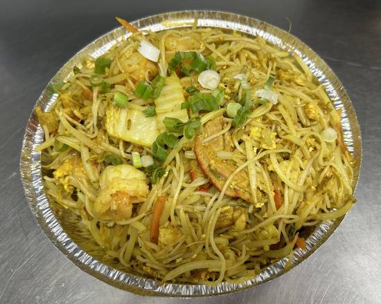 Nouilles Et Riz Frites à La Singapour/Singapore Fried Rice Noodles