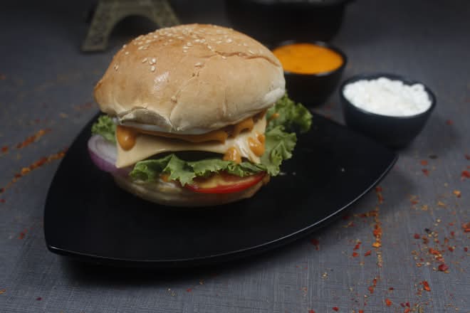 Chicken Patty Burger