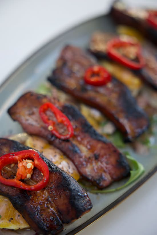 WOOD GRILLED BACON