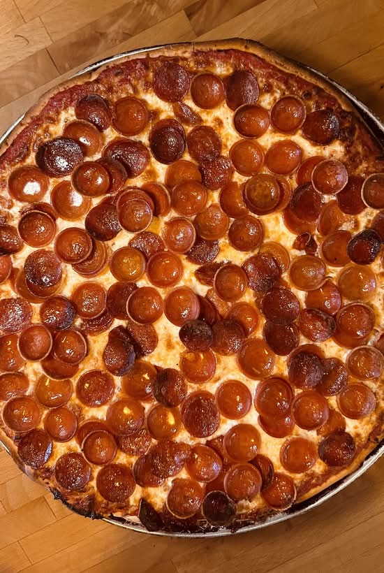 Special Cup & Char Pepperoni Pizza