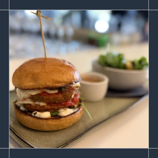 Eggplant Parmesan Sandwich