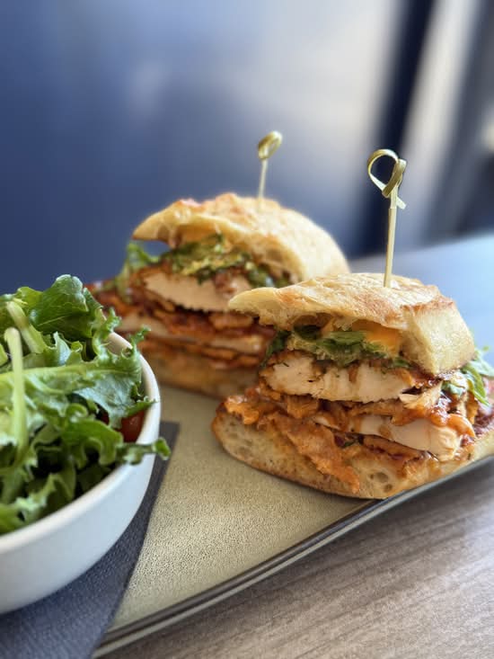 Korean-Style Fried Chicken Sandwich