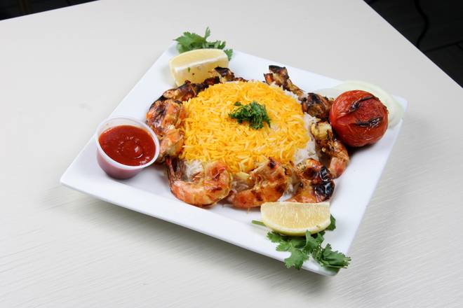 48. Crevettes grillées  / Grilled Shrimp