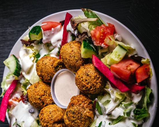 18. Plat falafel / Falafel Plate