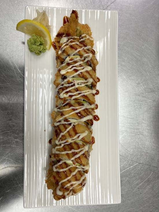 Deep-fried Salmon Roll (8 pcs)