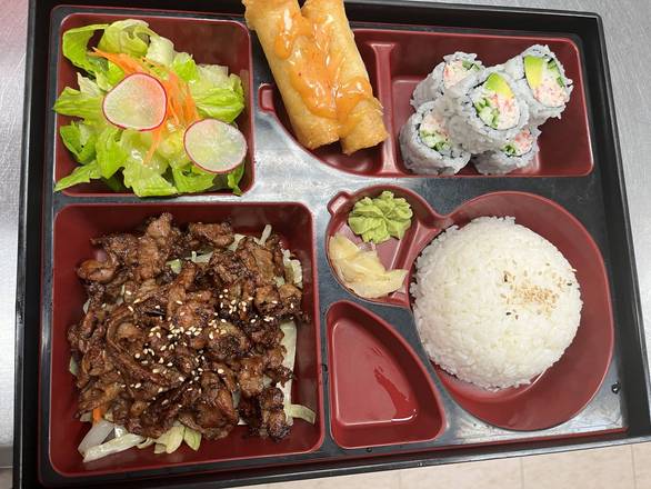 Pork B.B.Q Bento