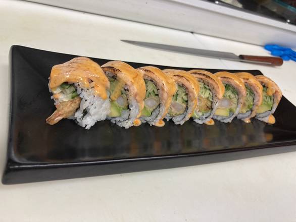 Orange Dragon Roll (8 pcs)