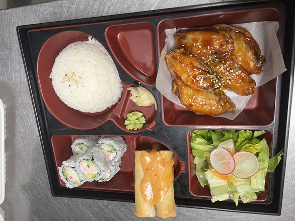 Hongkong (Thai Chilli) Wings Bento