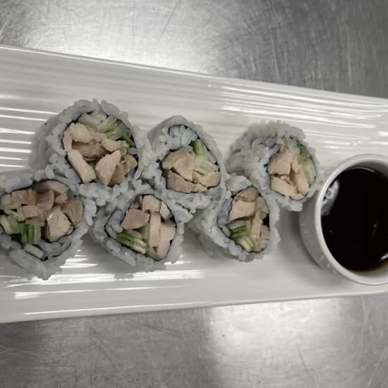 Chicken Terriyaki Roll (6 pcs)