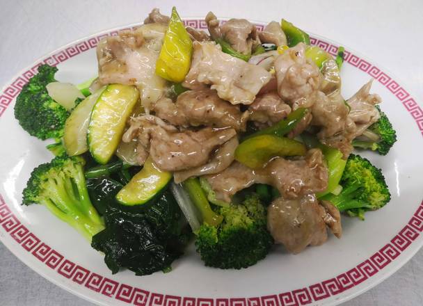 Pork with Mixed Chinese Vegetables