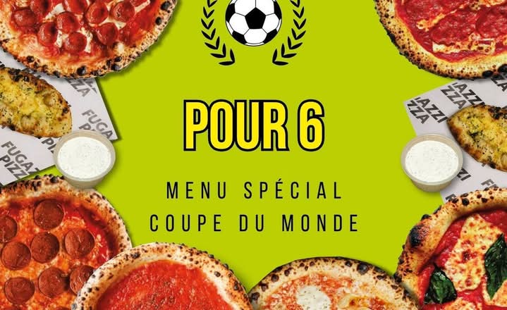 Spécial Coupe du Monde - pour 6 - Pour emporter seulement