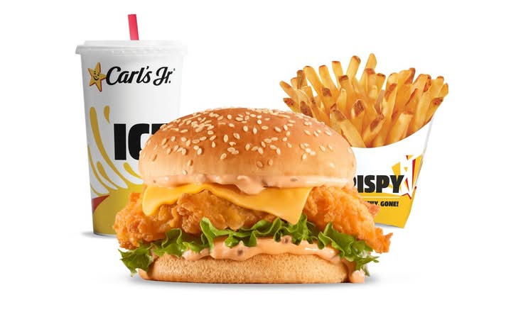 Chicken Carl Sandwich Combo