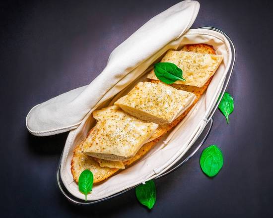 Loaf of Garlic Bread with Cheese