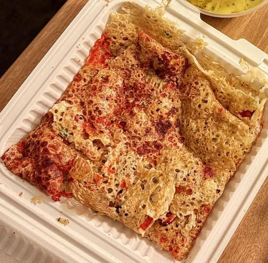 Rava Onion Mysore Masala Dosa