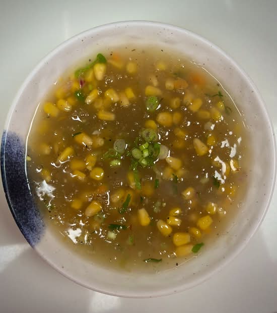 Sweet Corn Veg Soup
