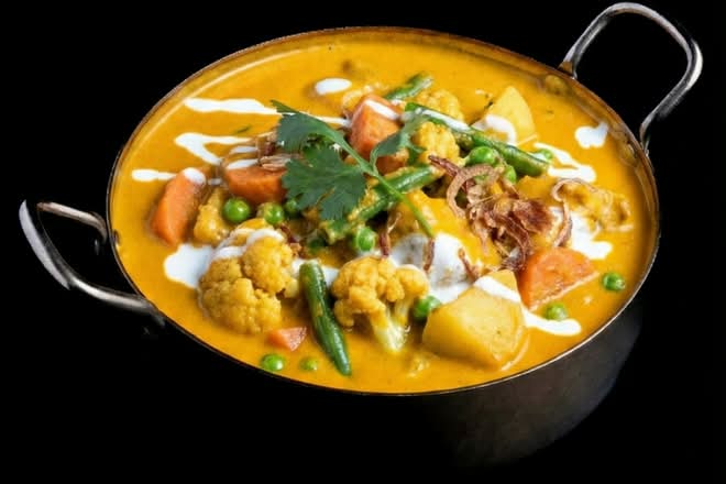 Vegetable Korma (GF, Contains Nuts)