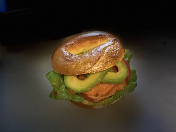Avocado Smoked Salmon with Cream Cheese