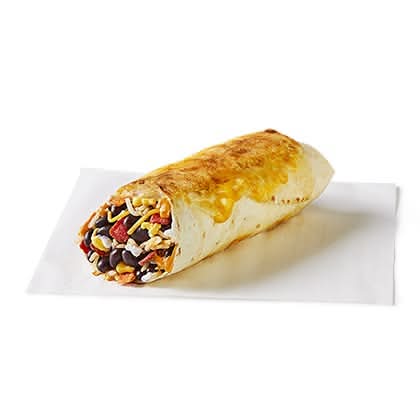 Black Bean Grilled Cheesy Burrito