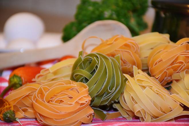 Fettuccine aux épinards / Spinach Fettuccine