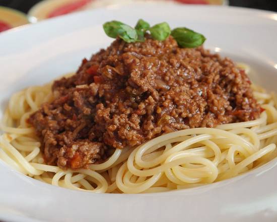 Choix de pâte avec sauce Bolonaise / Choice of Pasta with Bolognese Sauce
