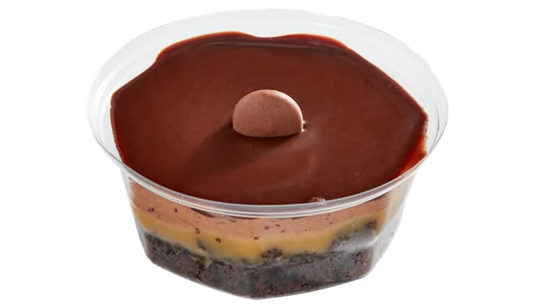 Chocolate Caramel Mousse Cake