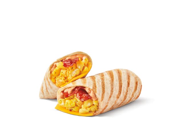 Wrap-matin classique avec bacon