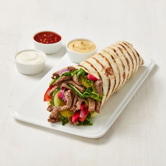 Beef Shawarma Wrap