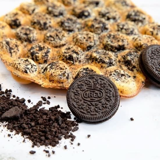 Oreo Bubble Waffle