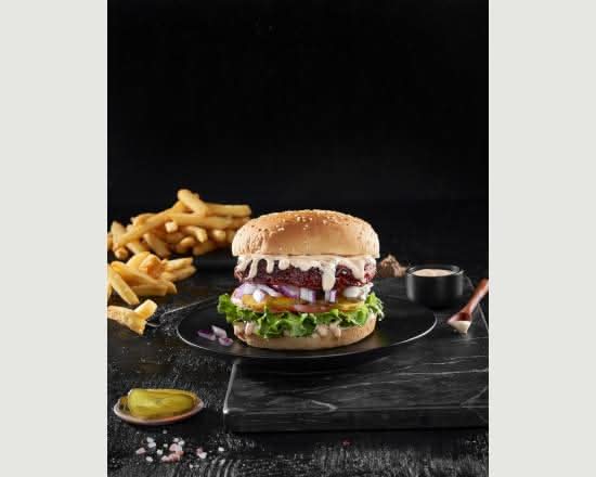 Veggie Burger with Fries