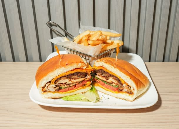Jamaican Patty Sandwich
