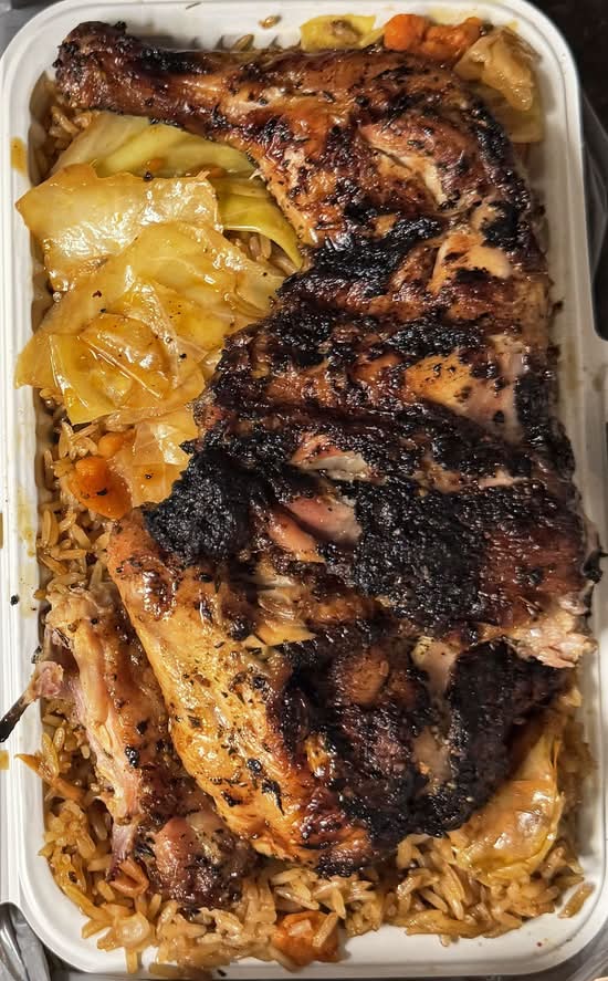 1/2 Chicken & Rice
