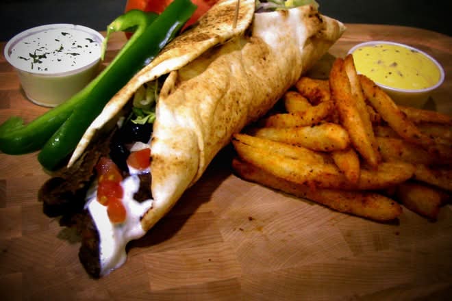 Donair + Fries Combo Special