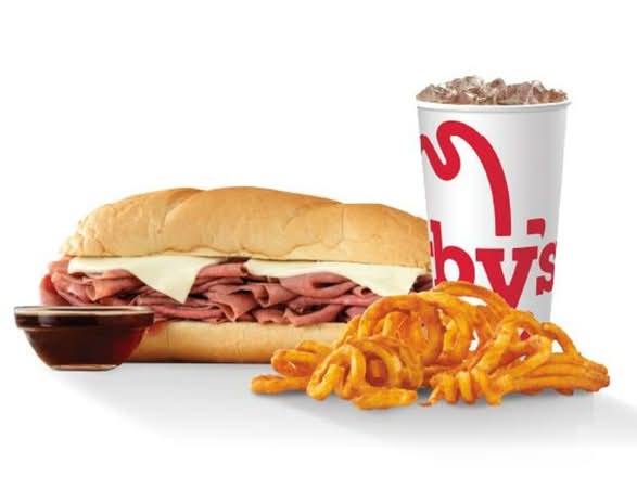 French Dip 'n Swiss Half Pound Meal