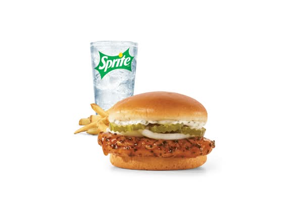Korean BBQ Chicken Sandwich Combo