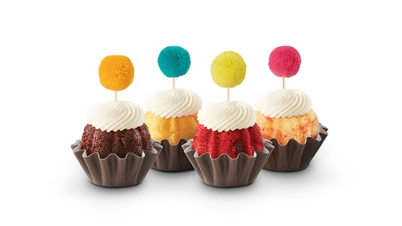 Confetti Pom Poms Bundtinis® - Signature Assortment and Toppers