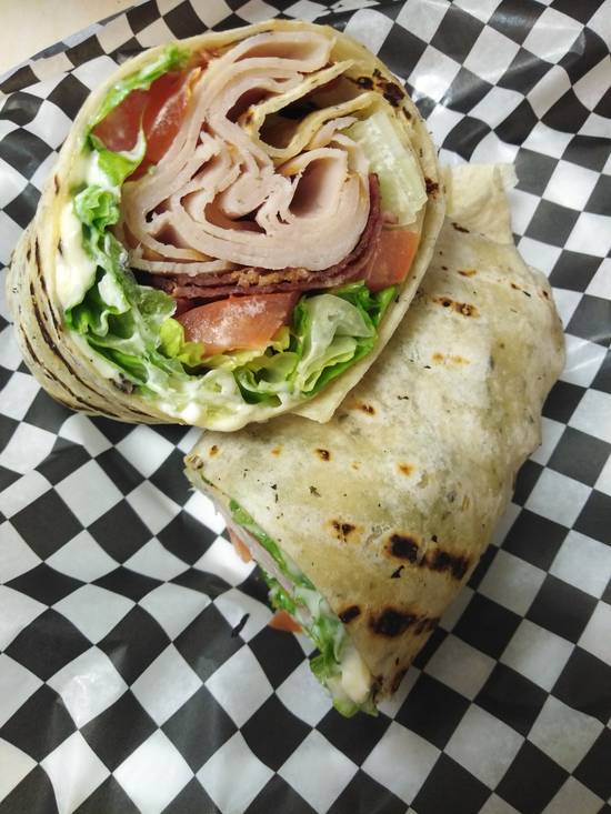 Smoked Turkey and Bacon Wrap