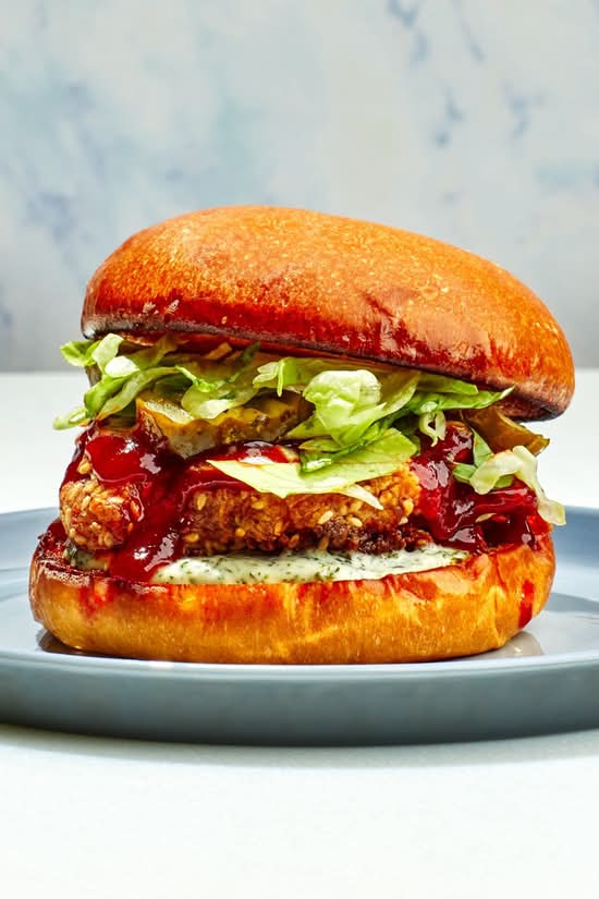 Korean Gochujang Burger
