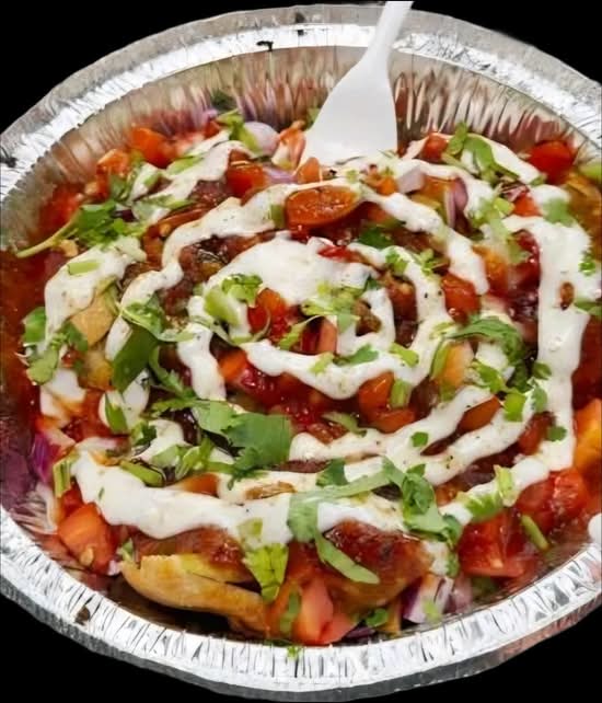 Cheesy dirty samosa