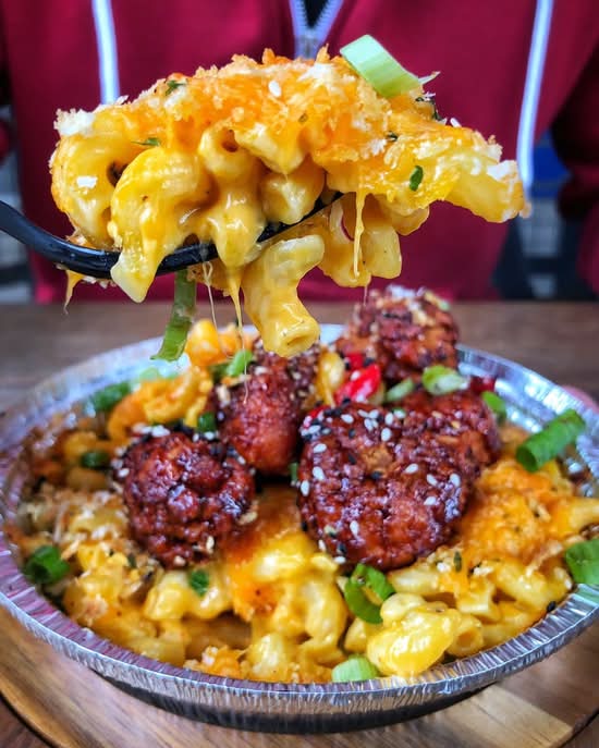 K- Fried Chicken Mac & Cheese