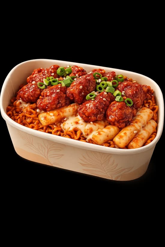 K- fried carbonara chicken