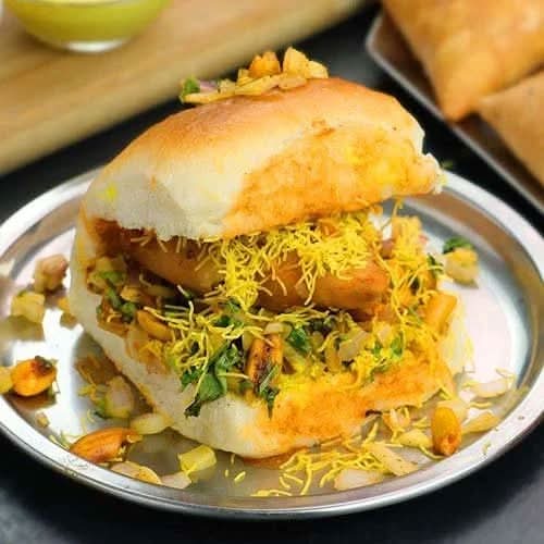 Savoury Samosa Pav (2pcs)