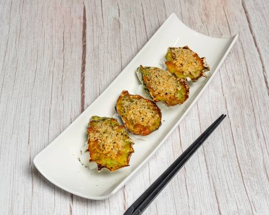 Baked Oysters (4 Pieces)