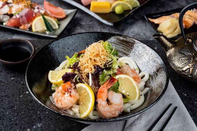 Shrimp Udon Salad