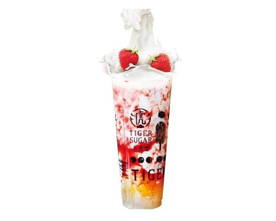Strawberry Mochi Milk