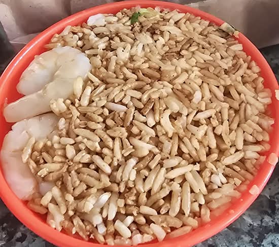 Riz Frit aux Crevettes / Shrimps Fried Rice