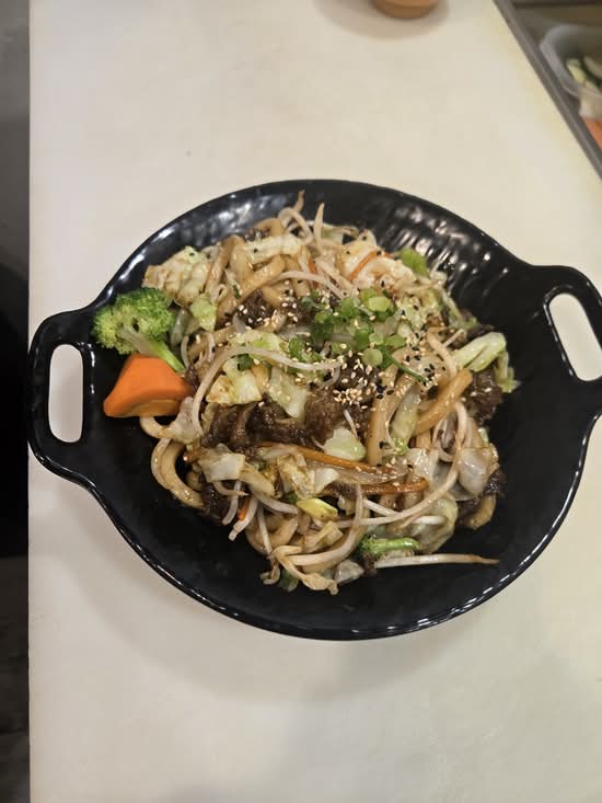 Beef Yaki Udon