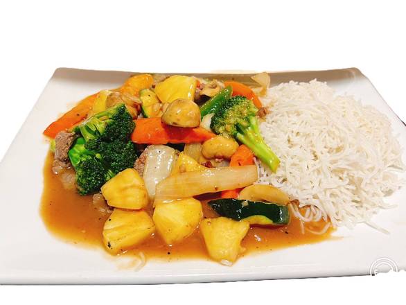 Bœuf sautés aux ananas frais / Pineapple Beef