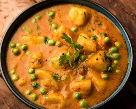 Pois aloo / Aloo Mattar (peas)