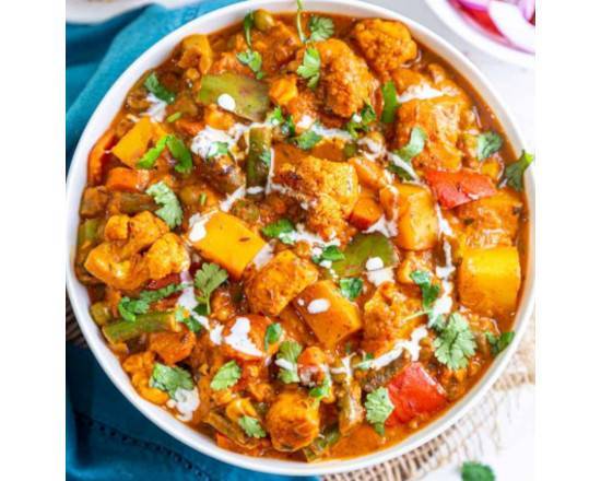 Cari de légumes / Vegetable curry