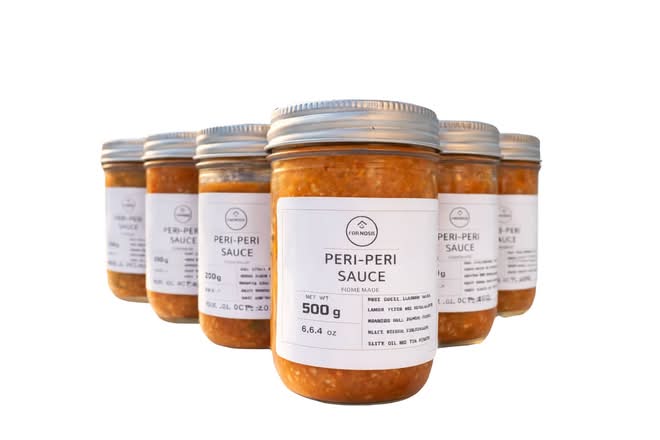 Peri-Peri Hot Sauce (500ml) - (Vegan)